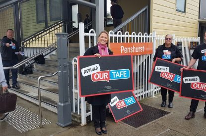 TAFE - What is happening at your workplace?