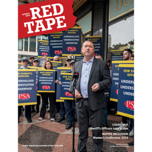 Red Tape magazine is out now