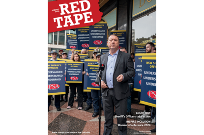 Red Tape magazine is out now